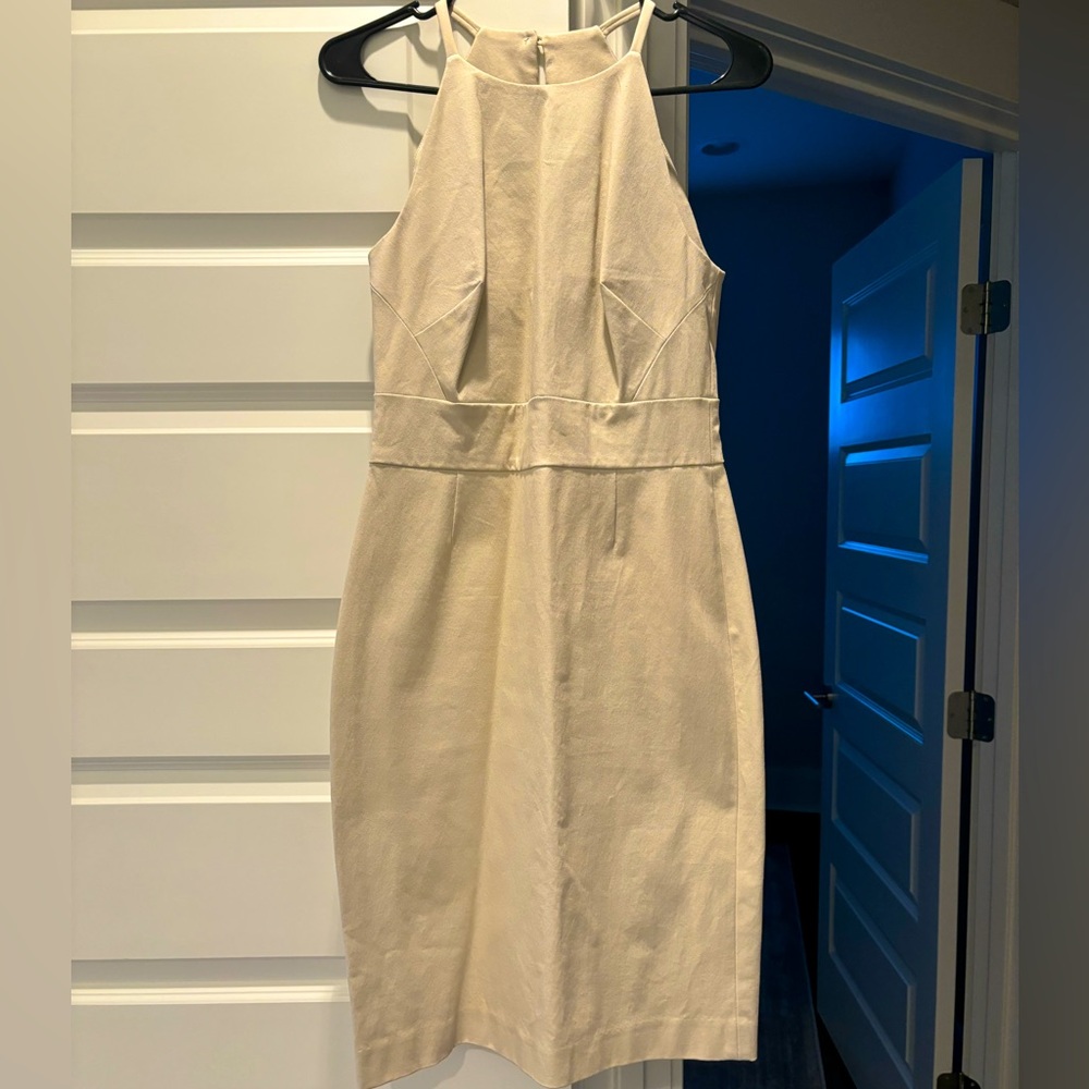 Taupe Banana Republic Dress